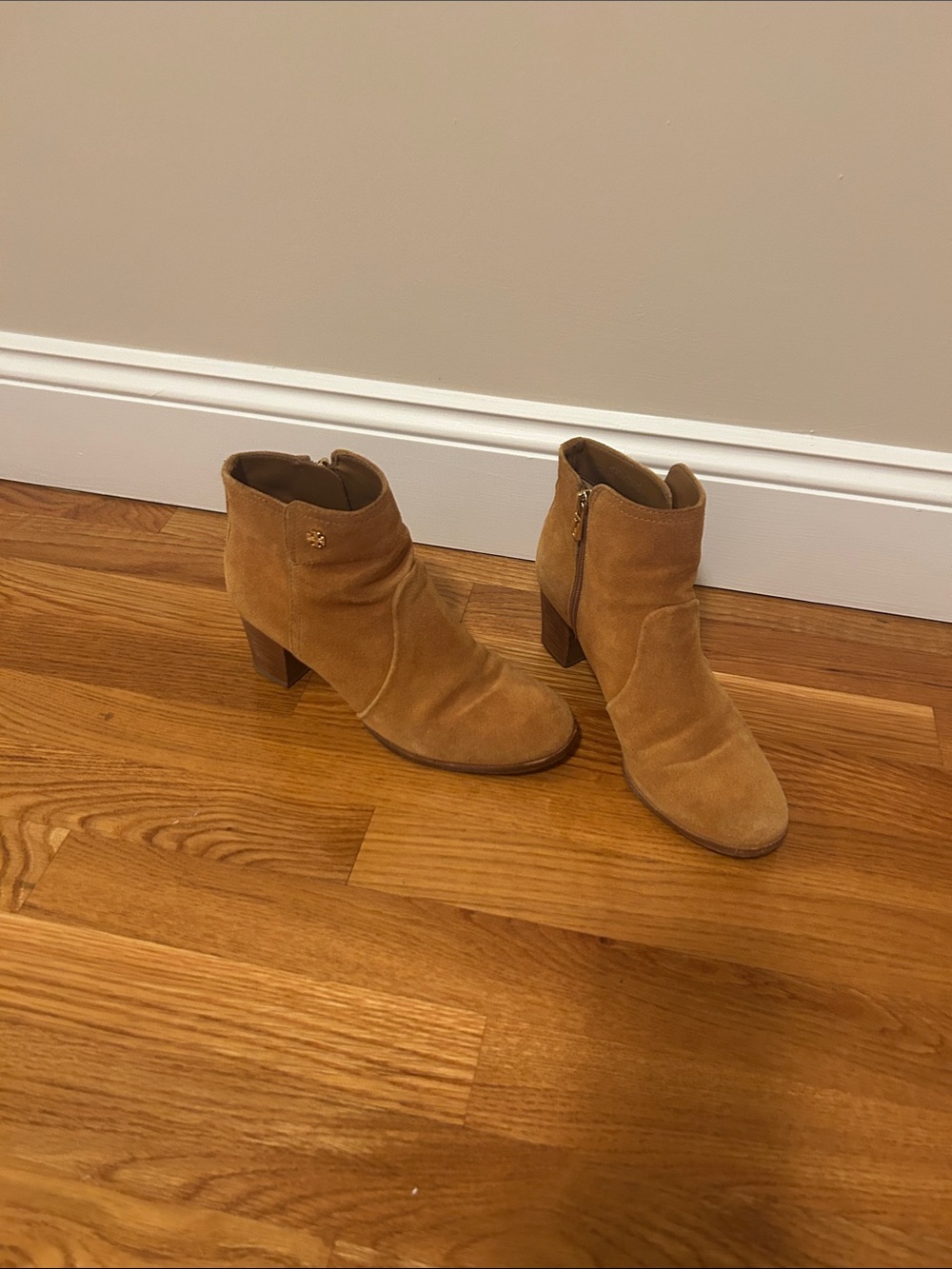 Tory Burch suede booties